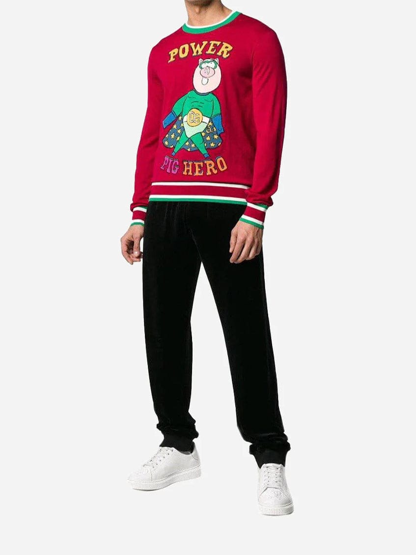 Dolce & Gabbana Pig Hero Sweater