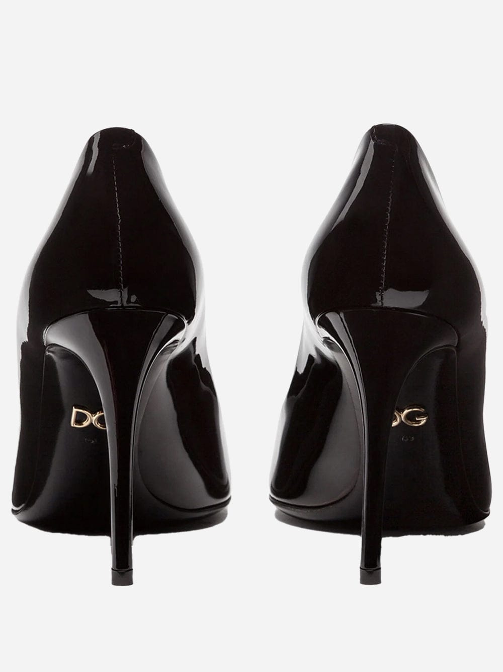 Dolce & Gabbana Polished Pointed-Toe Pumps