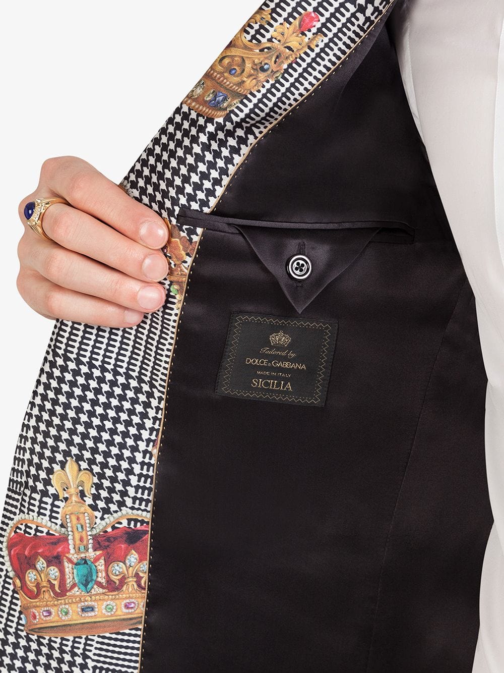 Dolce & Gabbana Prince of Wales Check Blazer
