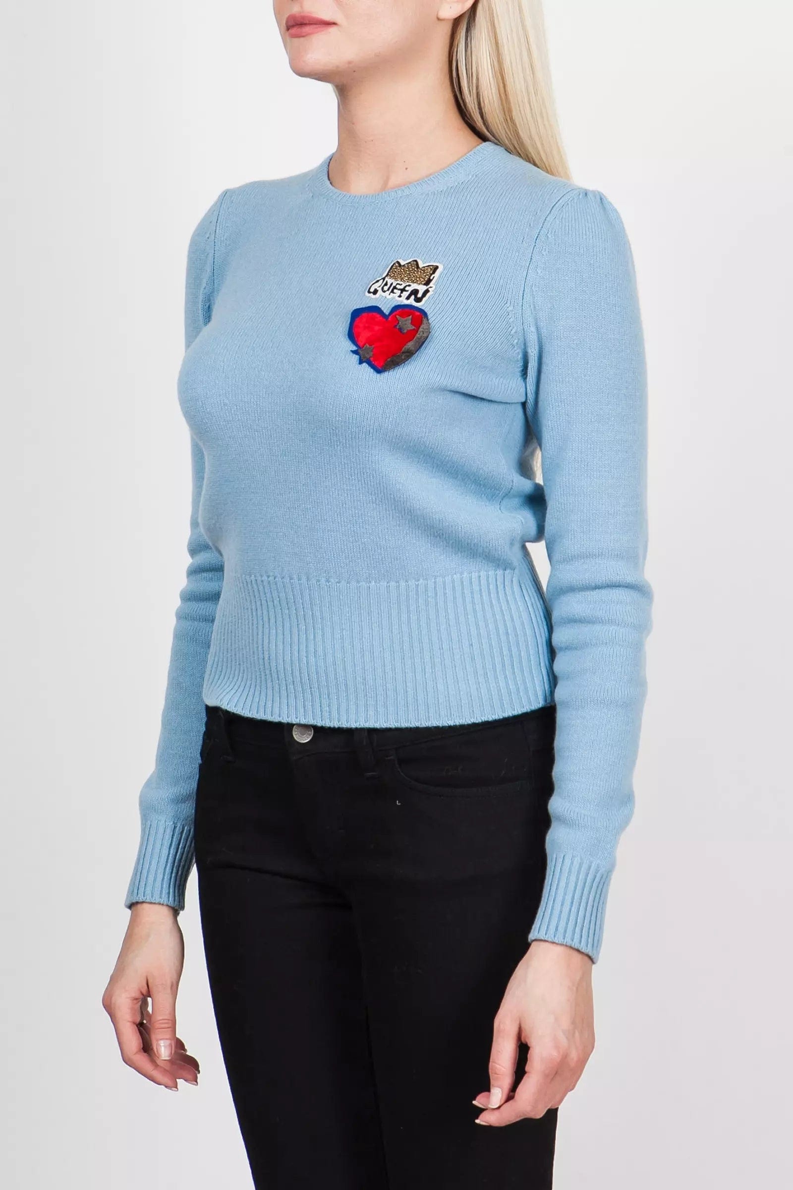 Dolce & Gabbana Queen Patch Sweater