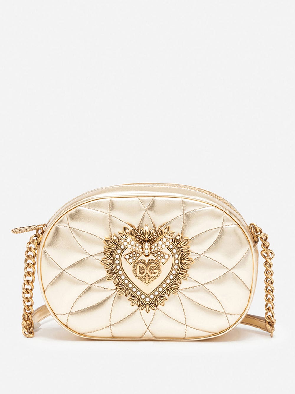 Dolce & Gabbana Quilted Devotion Camera Bag