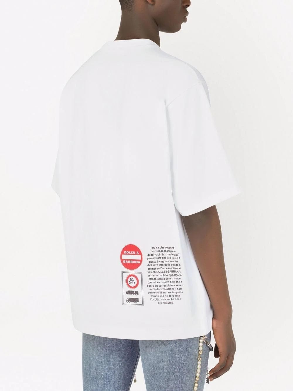 Buy Delberto TshirtT-shirt Men and Women White Digital Printed