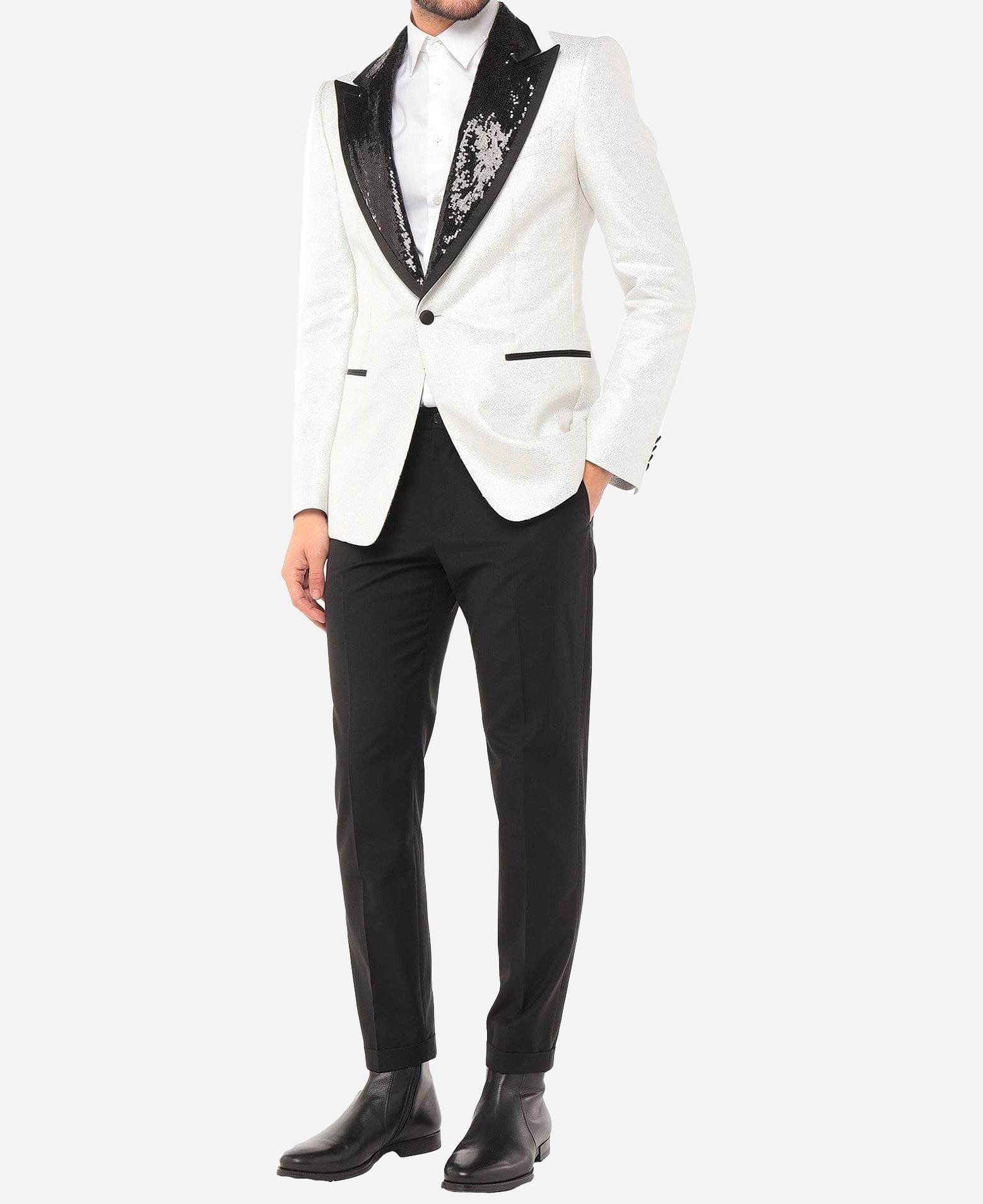 Dolce & Gabbana Sequined Slim Blazer