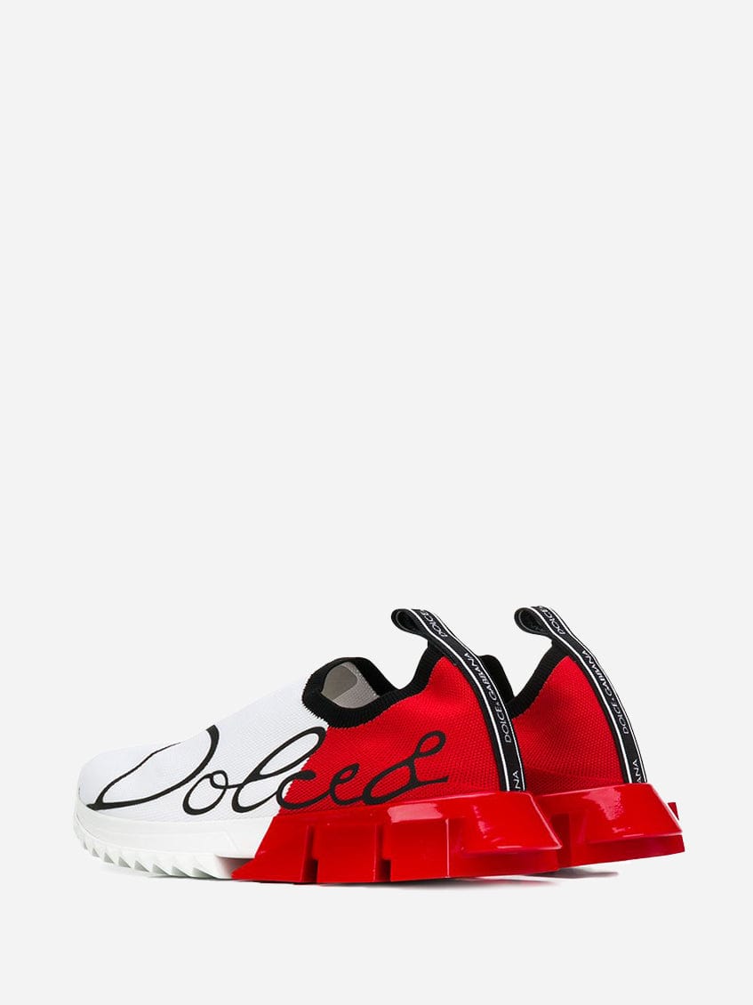 Dolce Gabbana Sorrento Mesh Logo Sneakers Sendegaro