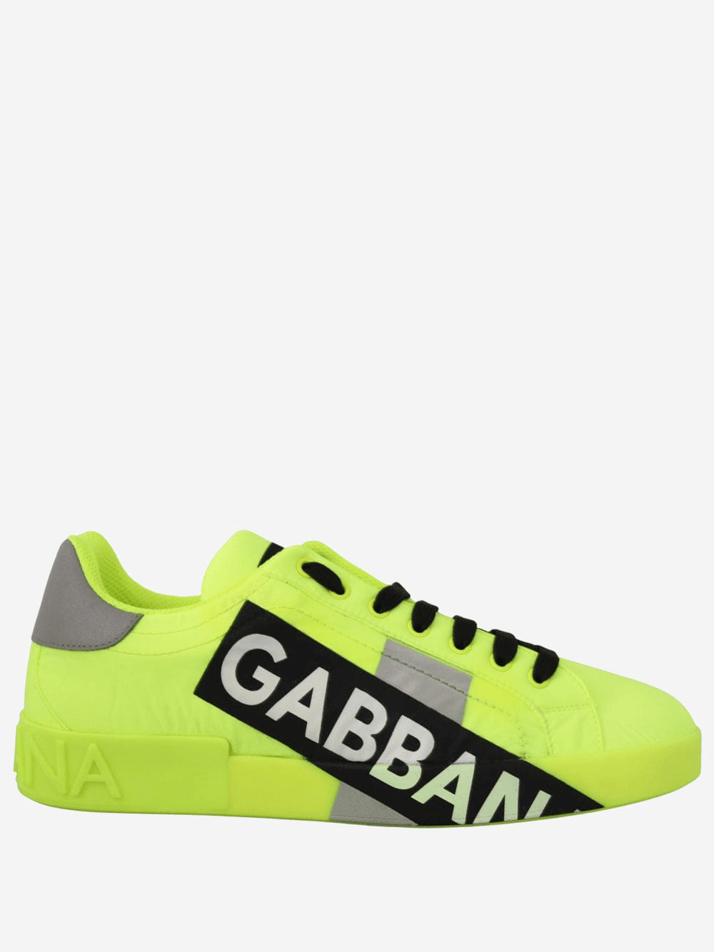 Dolce & Gabbana Tape-Logo Low Top Sneakers
