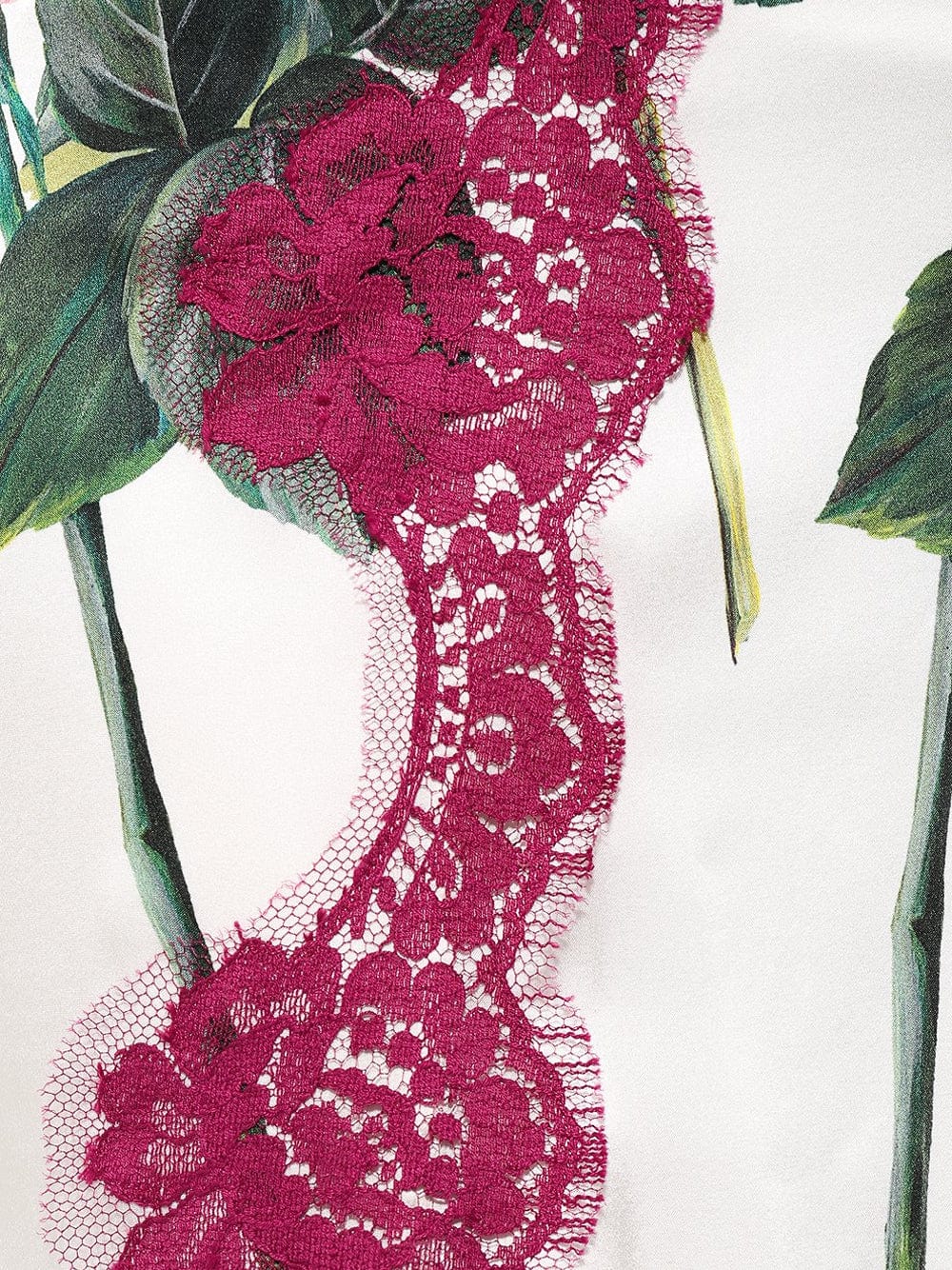 Dolce & Gabbana Rose Print Flared Midi Skirt