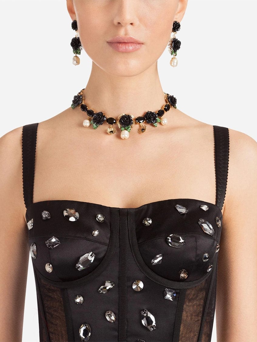 Dolce & Gabbana Tulle Bustier Top