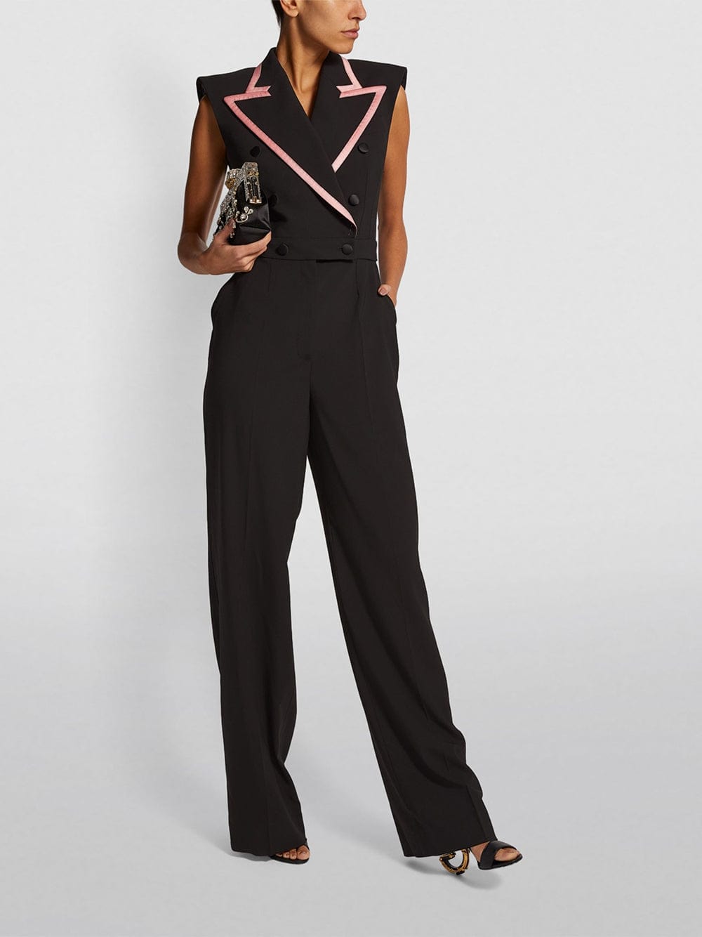 Dolce & Gabbana Tuxedo Jumpsuit