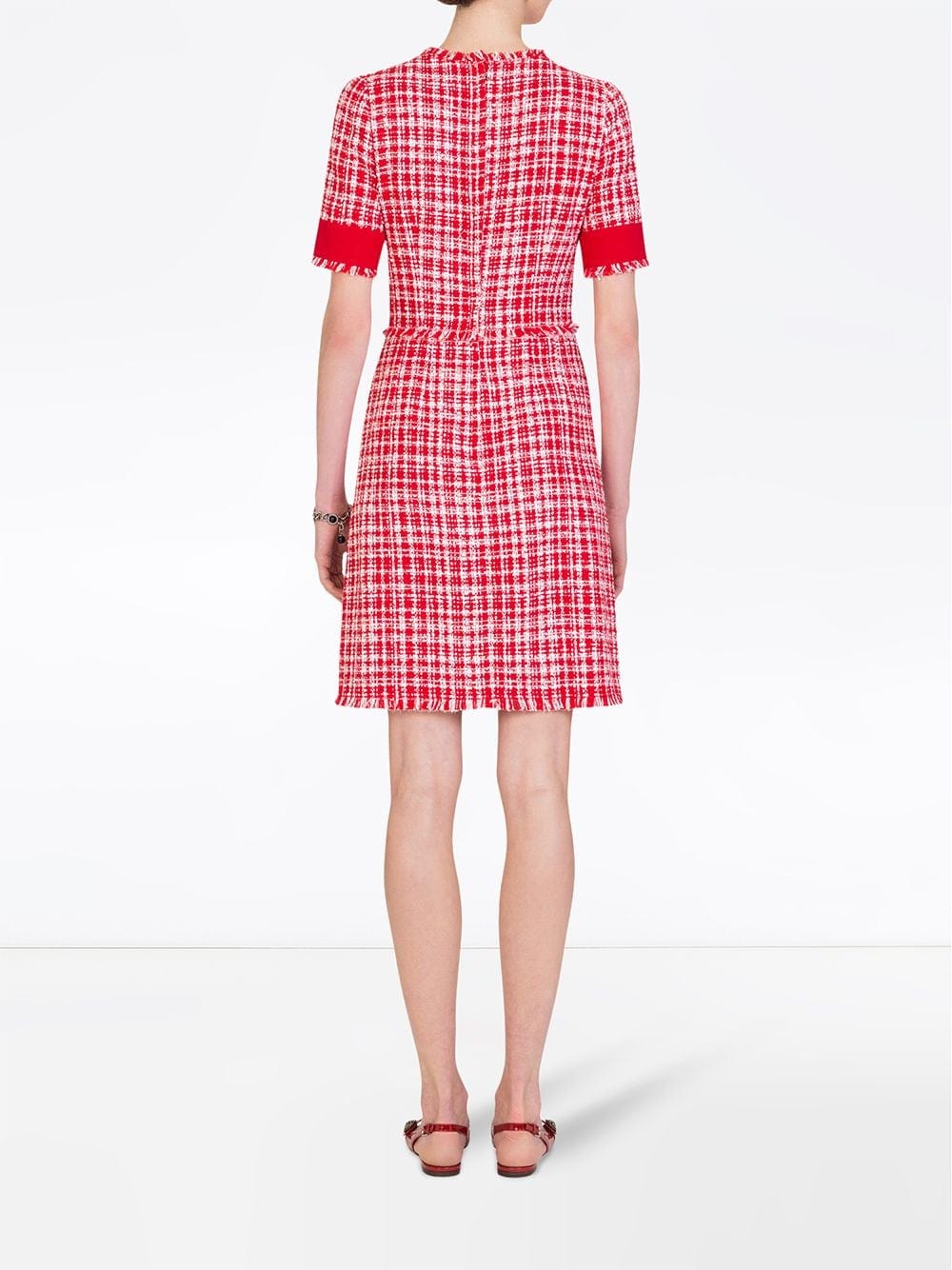 Dolce & Gabbana Tweed Midi Dress