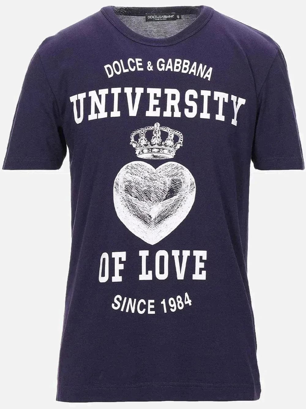 Dolce & Gabbana University Logo Print T-Shirt