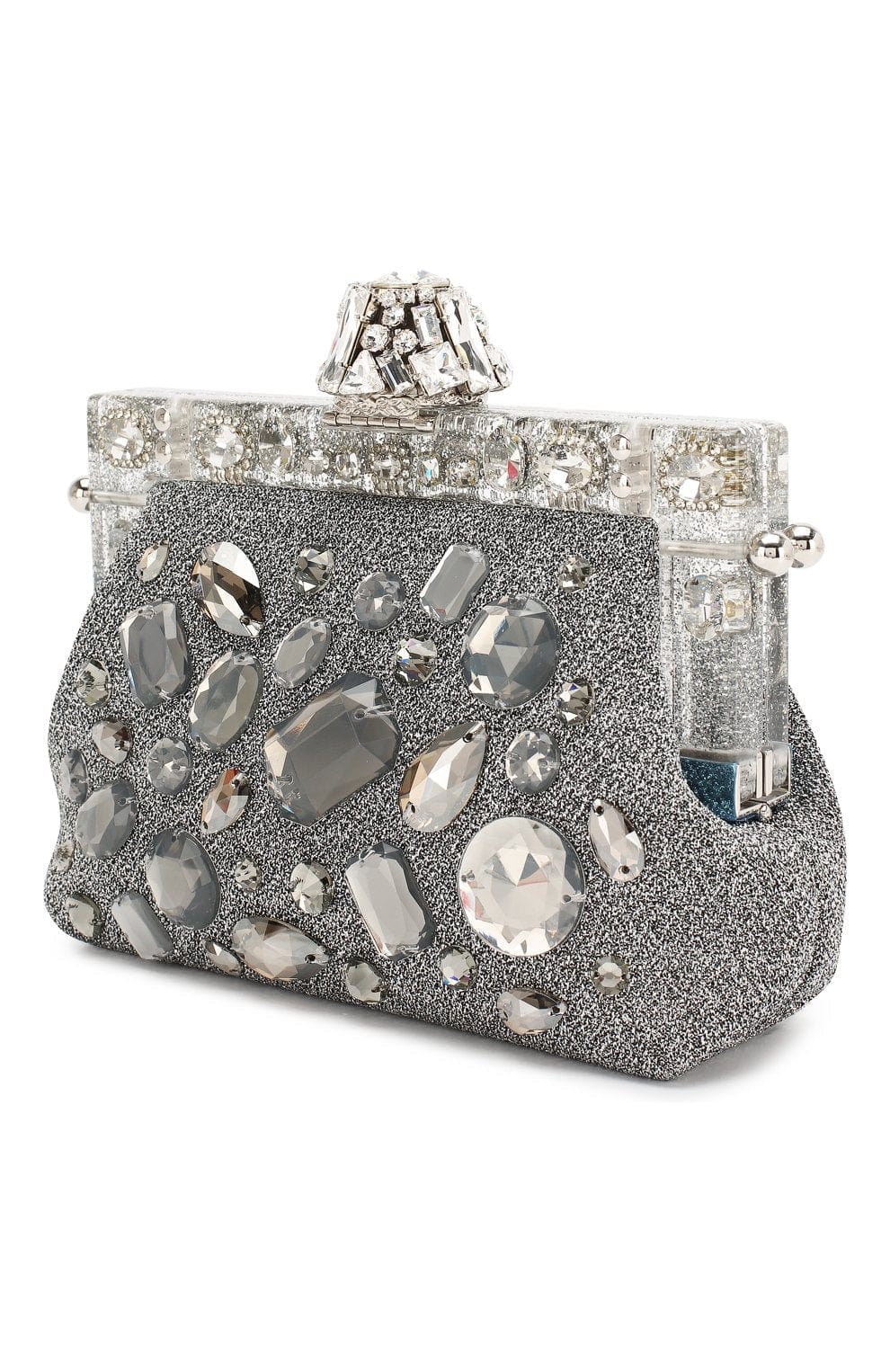 Dolce & Gabbana Vanda Crystal Embellished Clutch Bag