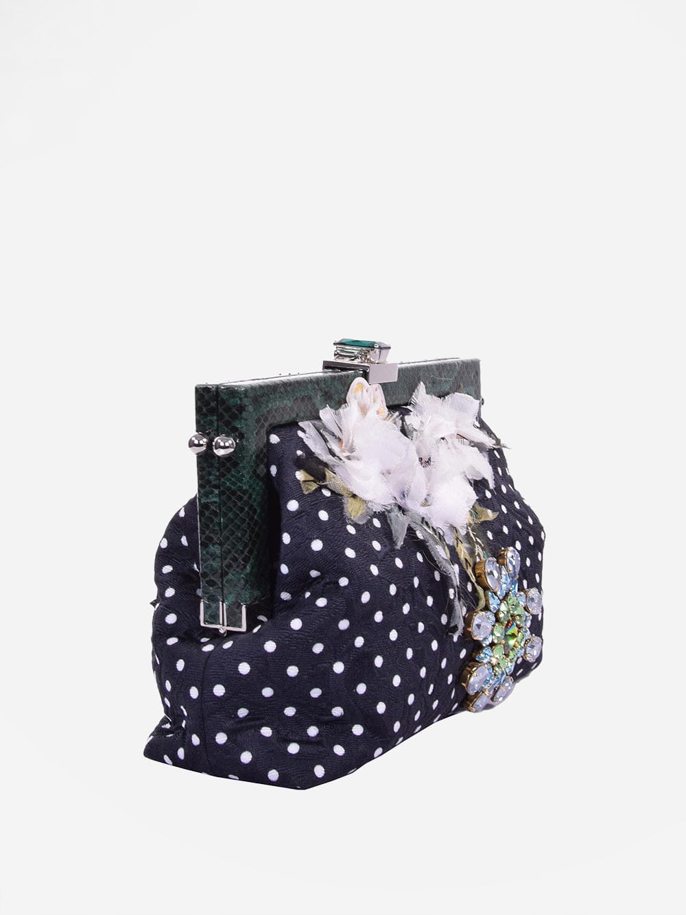 Dolce & Gabbana Vanda Embroidered Clutch Bag