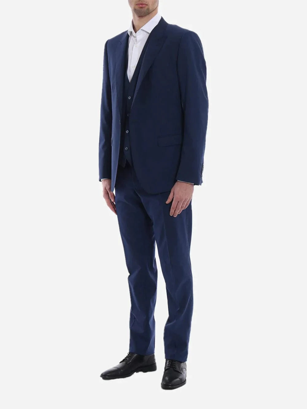 Dolce & Gabbana Wool Tailored Formal Suit