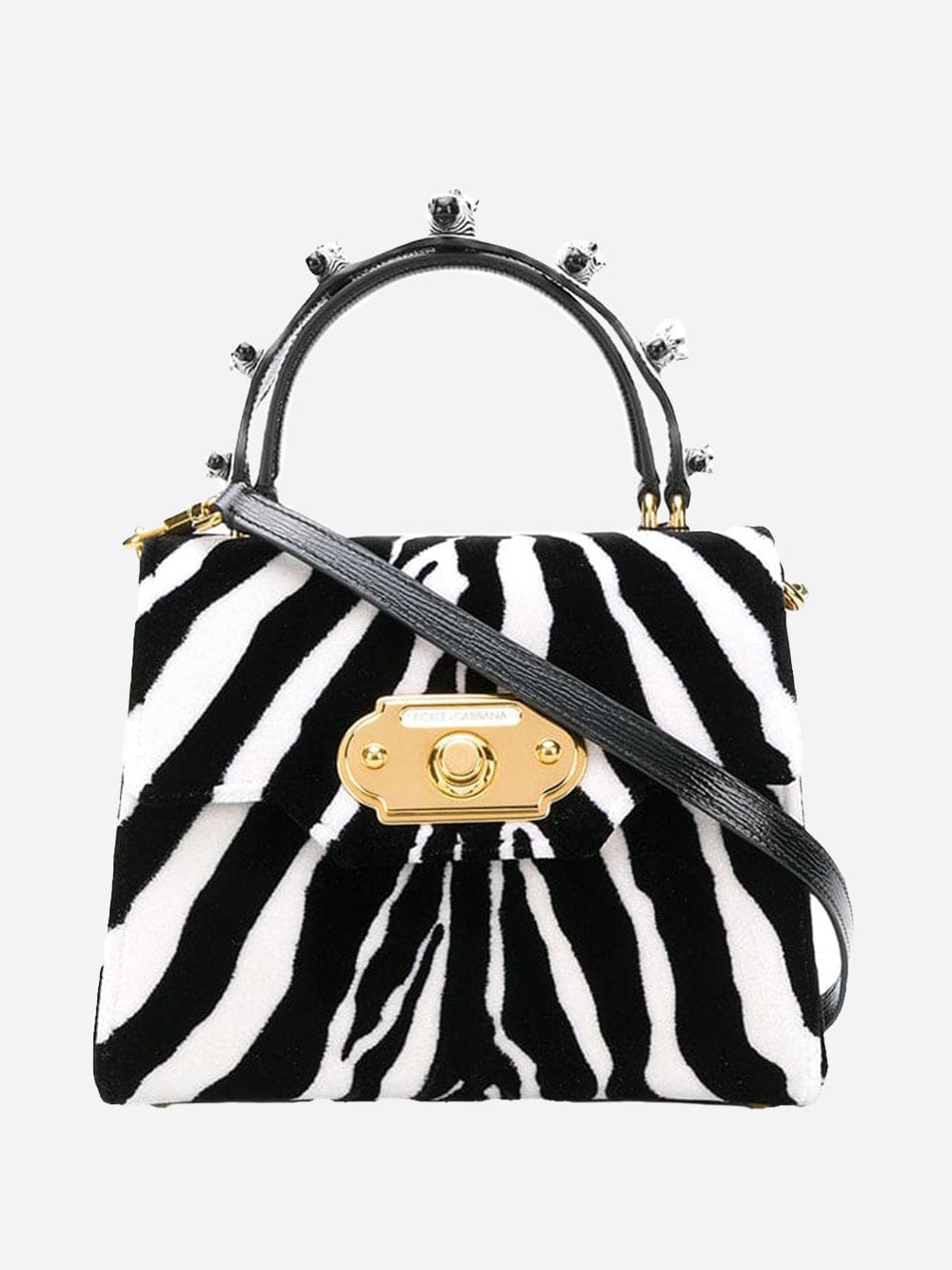 Dolce & Gabbana Zebra-Print Welcome Tote Bag