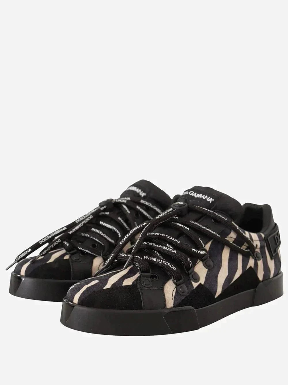 Dolce & Gabbana Zebra Stripped Sneakers