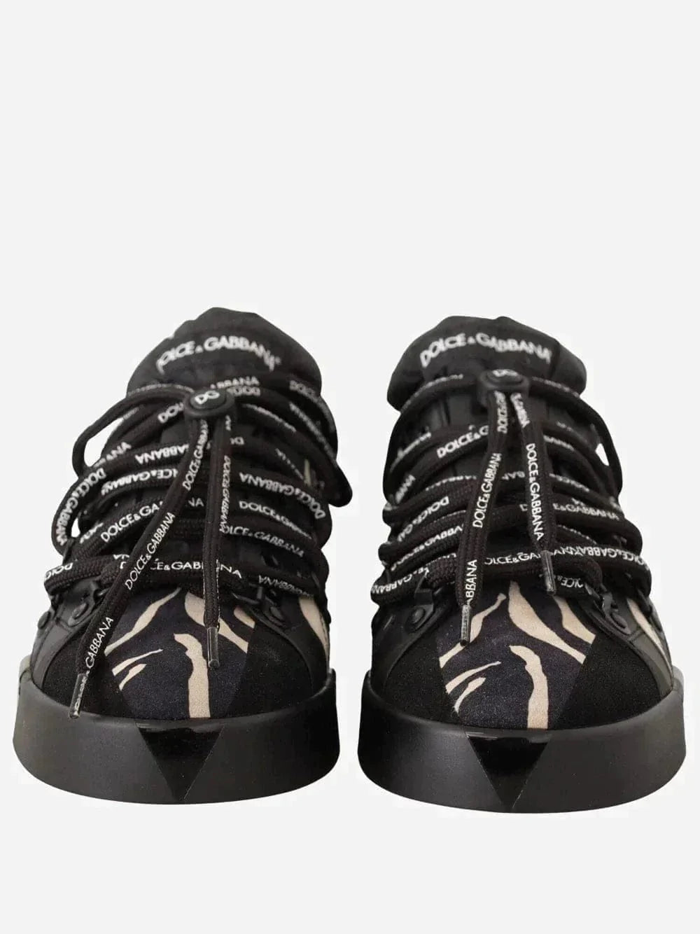 Dolce & Gabbana Zebra Stripped Sneakers