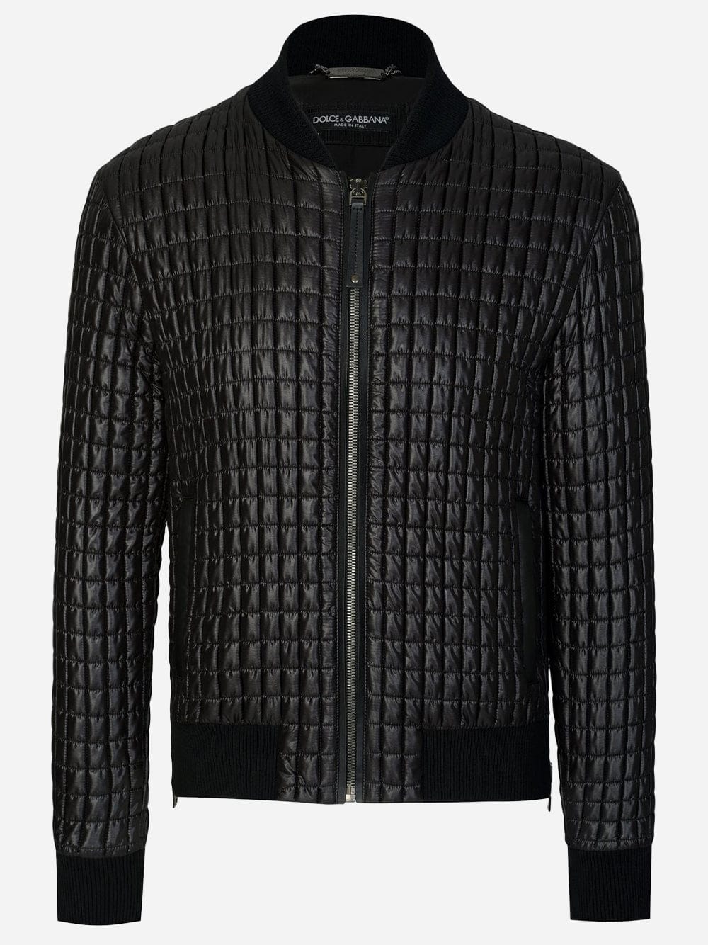 Dolce & Gabbana Zipped Quilted Bomber Jacket