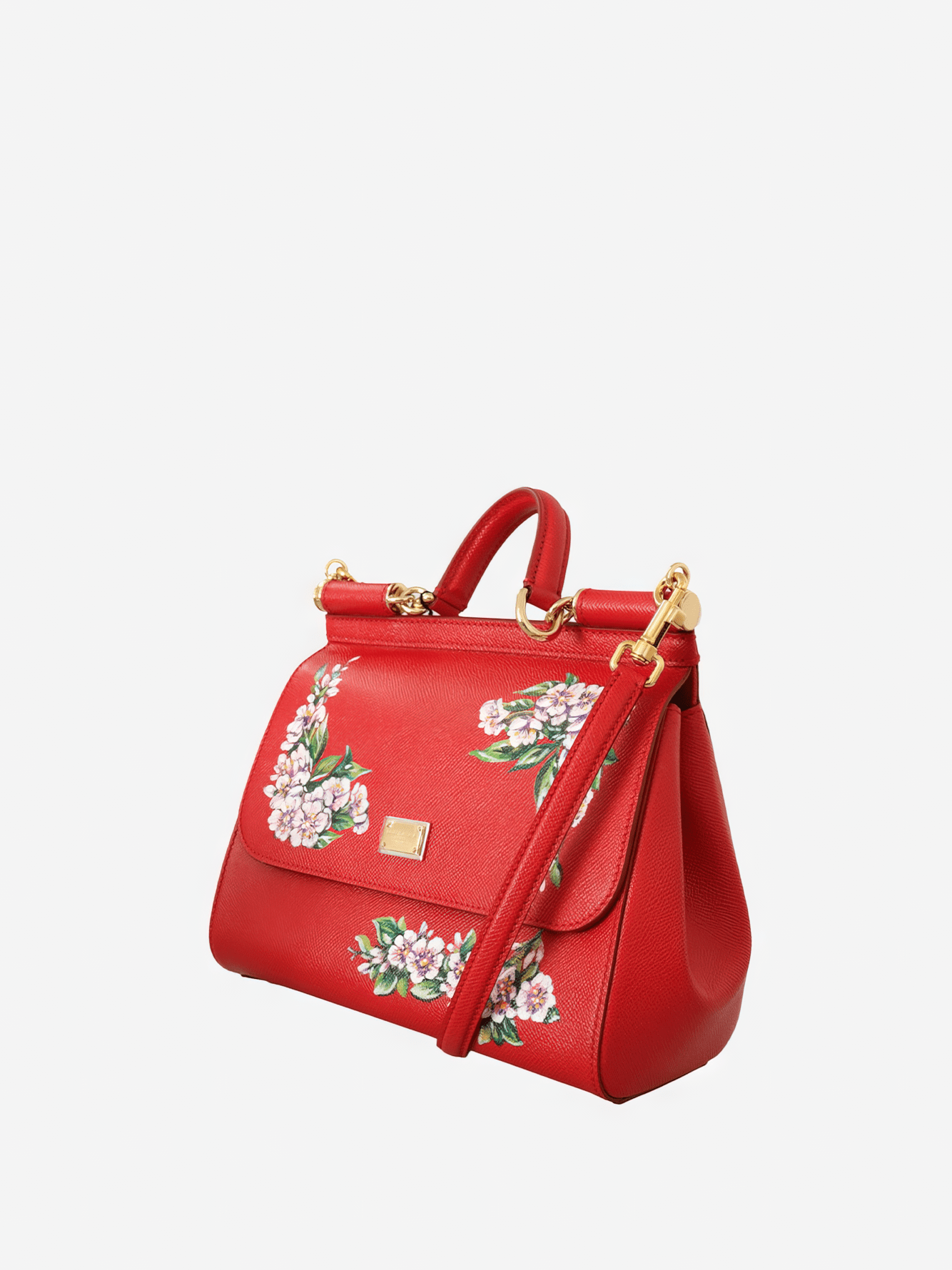 Dolce & Gabbana Sicily Floral Print Bag