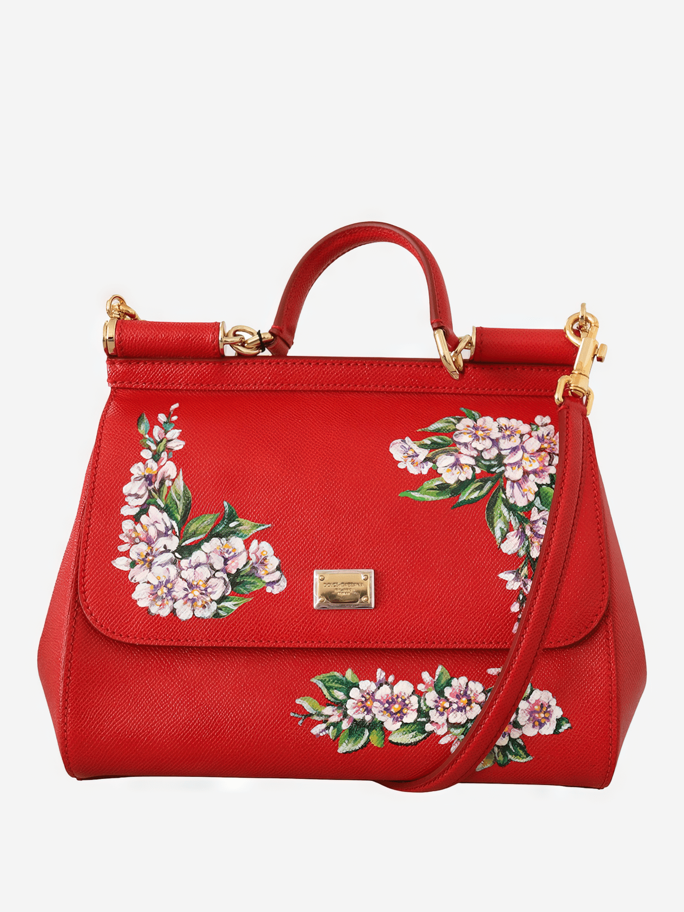 Dolce & Gabbana Sicily Floral Print Bag